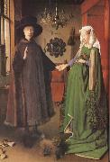 Jan Van Eyck Giovanni Arnolfini and his Bride china oil painting reproduction